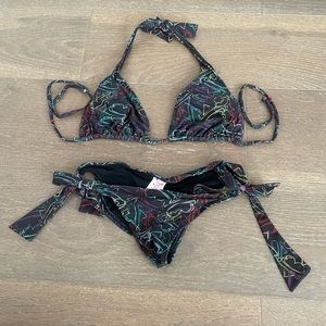 Lost..surf brand halter bikini!